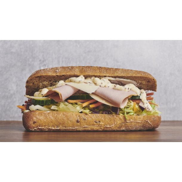 Skinke &amp; ost Sandwich
